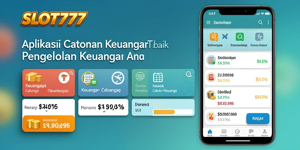 Antarmuka SLOT777 menunjukkan fungsi Catatan Keuangan yang mudah dan intuitif.