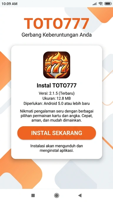 Unduh dan Instal APK toto777 untuk Android